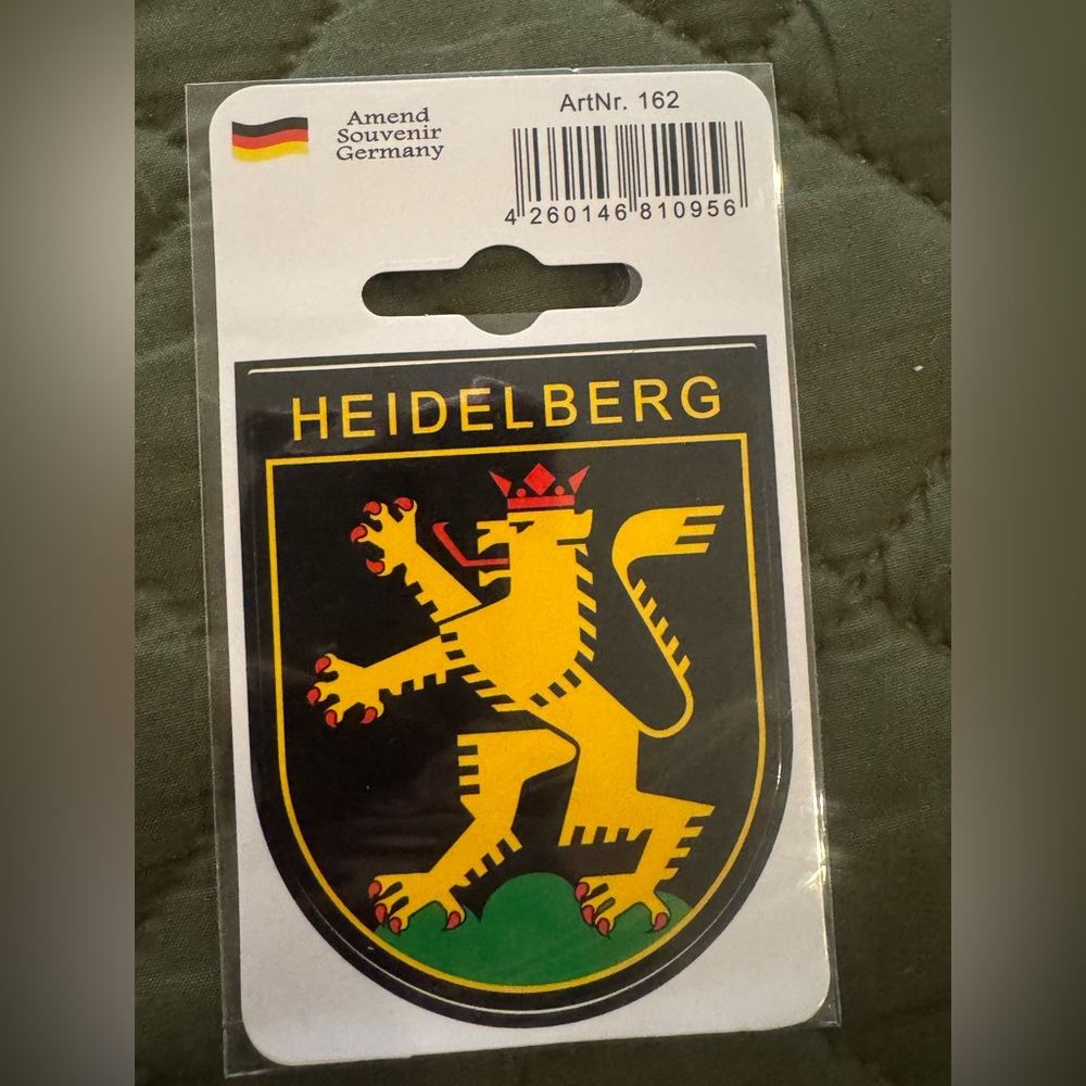 Heidelberg Lion Crest Sticker